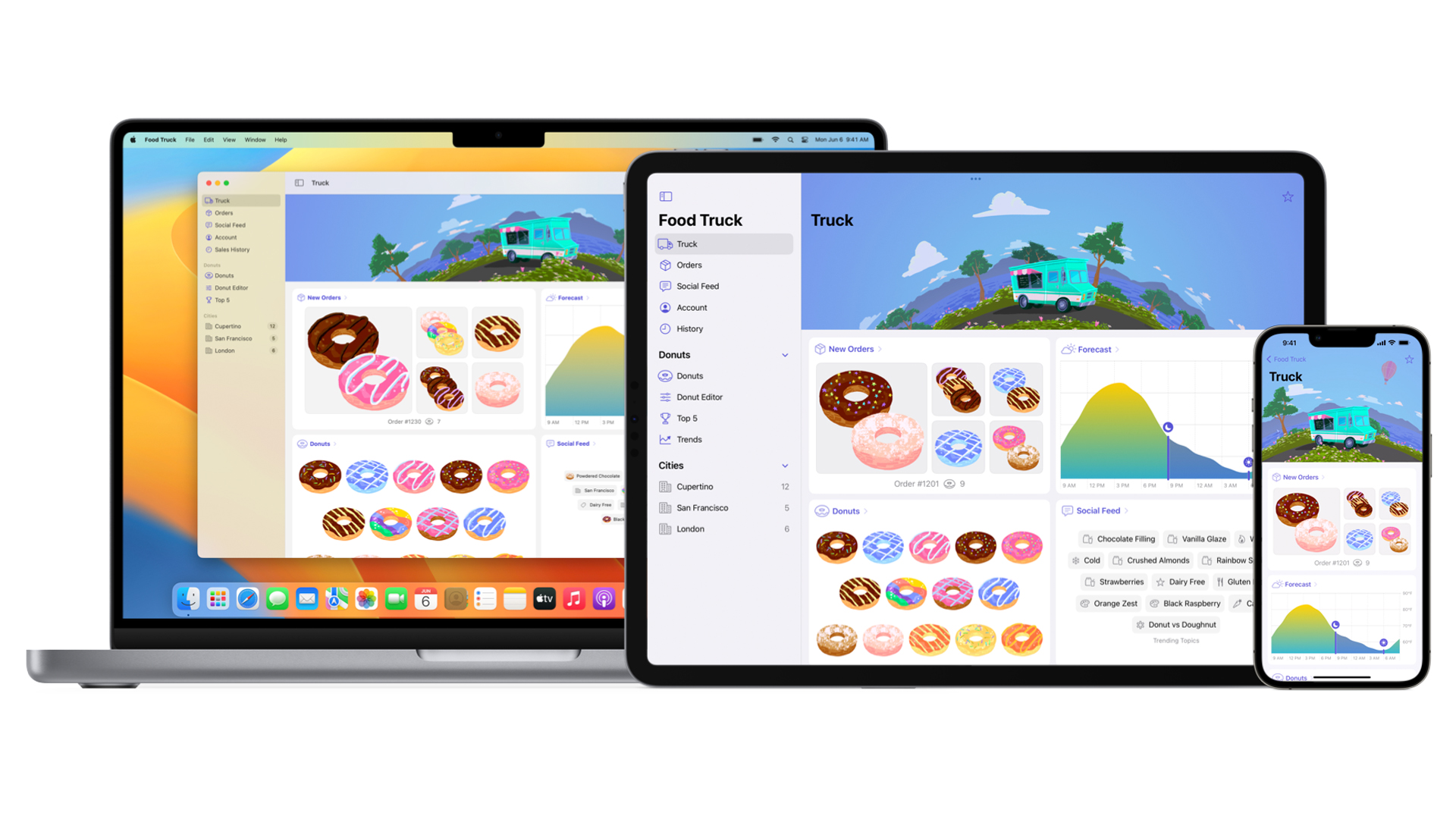 Example of SwiftUI